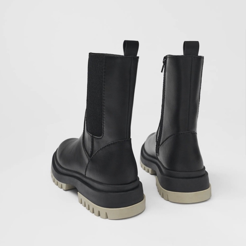 Zara Leather Boots
